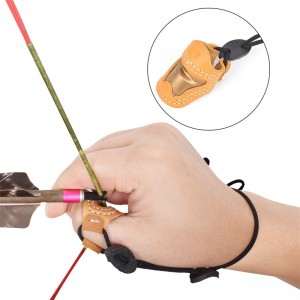 Elong υπαίθρια 420029 s μέγεθος τοξοβολία αντίχειρα Armortriditional χειροποίητο αντίχειρα δαχτυλίδι δαχτυλίδι τοξοβολία