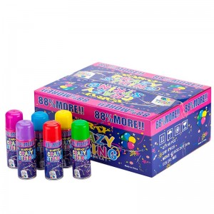 Δωρεάν δείγμα πολύχρωμο κόμμα Crazy ανακατεύοντας Κίνα κατασκευαστής