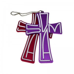 Προσαρμοσμένο εξατομικευμένο μεταλλικό στρατό ID ετικέτα θρησκευτική ανοδιωμένη αλουμίνιο στρατιωτική ετικέτα σκύλου