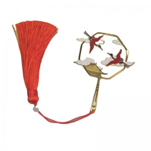 Προσαρμοσμένο όνομα λογότυπο χρυσό ορειχάλκινο σελιδοδείκτη χαραγμένο μεταλλικό σελιδοδείκτες