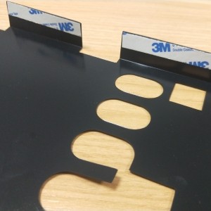 0,5 χιλιοστά μαύρο φύλλο μόνωσης PC, εύκολο να διπλώσει και να σχηματίσει φύλλο Mylar, Φλόγα επιβραδυντικό φλόγα Μορφοποίηση μπαταρία...