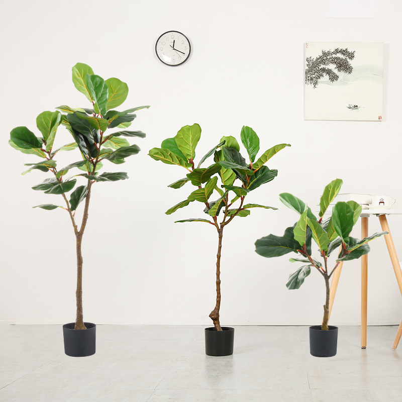 Ζωντανά φυτά Πράσινο φύλλο Τεχνητό δέντρο Τεχνητά φυτά για εσωτερικούς και εξωτερικούς χώρους Deco