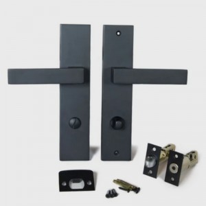 6203 Μοντέρνο κράμα ψευδαργύρου μπροστινή πόρτα λαβή κλειδώματος Λειτουργία Λειτουργίας Λειτουργίας Πορτης πόρτας σετ κλειδαριά...