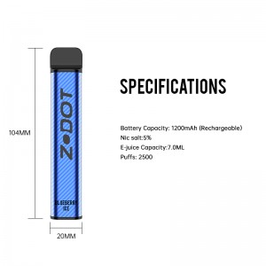 2500 Puffs Edisposabl Pave Pave