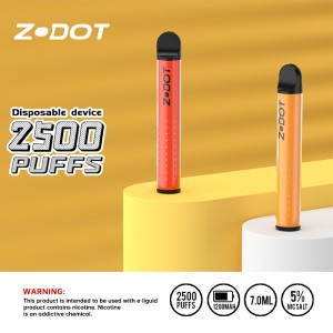 2500 puffs
