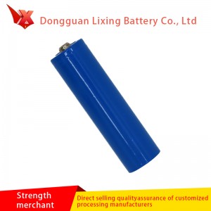 Κατασκευαστής πηγής 18650 Μπαταρία λιθίου 1200MAH18650 Μπαταρία 3.7V Μικρή μπαταρία πολυμερούς μπαταρίας ανεμιστήρα