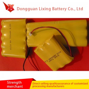 Ένας μεγάλος αριθμός ειδικών μπαταριών για τα μαλλιά Puller NICD400 2.4V Νο. 5 Μπαταρία συνδυασμού 2.4V Προσαρμοσμένη από τους κατασκευαστές