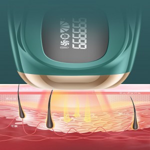 IPL Λέιζερ αποτρίχωση Φορητή συσκευή αφαίρεσης τρίχας IPL Epliator Μόνιμη αφαίρεση μαλλιών λέιζερ