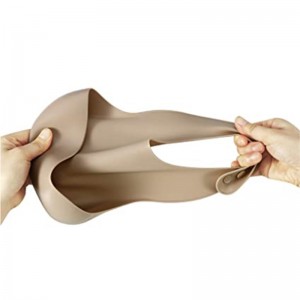 Αδιάβροχη προσαρμοσμένη σιλικόνη μωρό Bibs