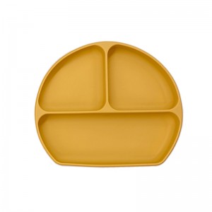 Σιλικόνη χωρισμένες πλάκες για τους φορείς, πλάκα μικρού παιδιού, BPA δωρεάν