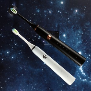 Amazon κορυφαίος πωλητής ιδιωτική ετικέτα λεύκανση OEM αυτόματη δονητική επαναφορτιζόμενη ηχητική ηλεκτρική οδοντόβουρτσα