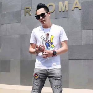 Crewneck πλεκτό t-shirt