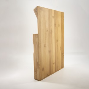 Φυσικό μπαμπού μαχαίρι μπλοκ συρτάρι