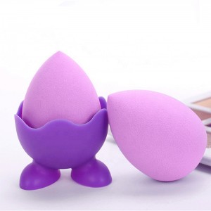 Προσαρμοσμένη κάτοχος μακιγιάζ σιλικόνης για σφουγγάρια μακιγιάζ καλλυντικών μπλέντερ