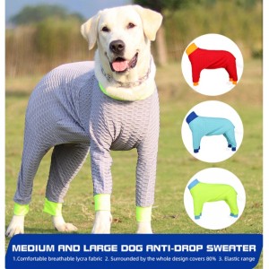 Pet Hoodies χονδρική βαμβάκι fleece μαλακό ζεστό σκυλί ρούχα ιμάντα σκυλί πιτζάμες Ρεύματα κατοικίδιων ζώων