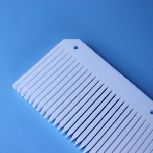 Ζιργκόν Κεραμική κορυφή χτένα