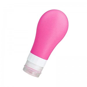 Σιλικόνη 4 Πακέτο Διασκέδαση Φιάλες ταξιδιού, δοχεία για προϊόντα περιποίησης