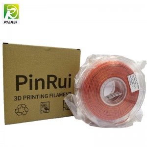 Pinrui υψηλής ποιότητας Red-Gold Rainbow 1,75mm 3D εκτυπωτή PLA νήμα