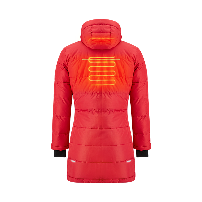 Amazon Hot Sale Ελαφρύ κάτω μπουφάν, περίπτερο κολάρο θερμαινόμενο χειμωνιάτικο παλτό