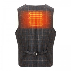 Hot Selling Stylish θερμαινόμενους άνδρες γιλέκο με μπαταρία