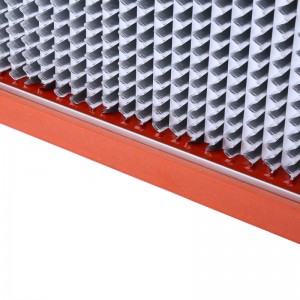 Πίνακας αντικατάστασης HVAC Αντίσταση υψηλής θερμοκρασίας Hepa φίλτρο αέρα HEPA