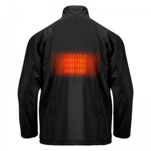 Νέο στυλ θερμαινόμενο σακάκι για άνδρες, casual παλτό για χειμώνα φορώντας