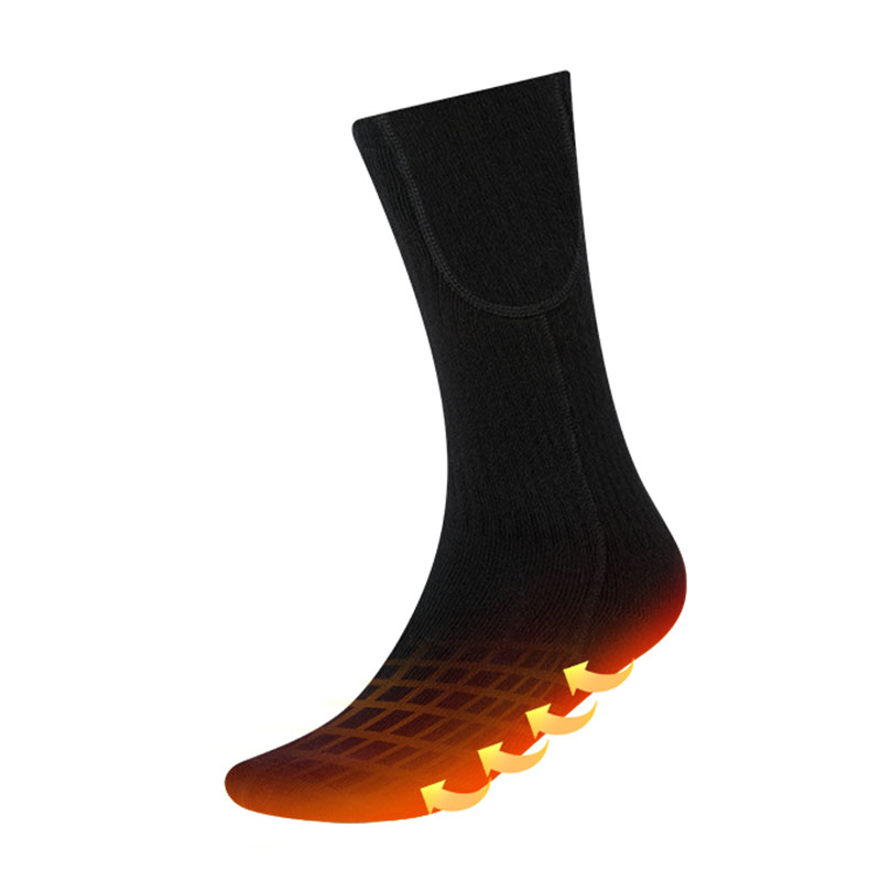 Δημοφιλείς θερμαινόμενες κάλτσες για άνδρες γυναίκες, επαναφορτιζόμενες ηλεκτρικές κάλτσες θερμότητας μπαταρίας