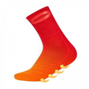 Ανδρικά γυναικεία κάλτσες μπαταριών Επαναφορτιζόμενες ηλεκτρικές κάλτσες, Unisex μπαταρία που τροφοδοτούνται θερμομονωμένες κάλτ...