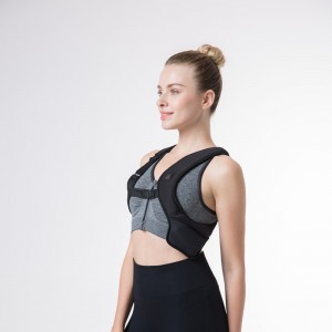 Τροφοδοσία μπαταρίας πίσω ζώνη υποστήριξης με ηλεκτρική θέρμανση, πίσω μασάζ για τον πόνο στην πλάτη