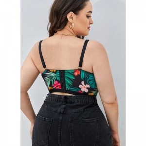 Συν floral δαντέλα κάτω από το σουτιέν