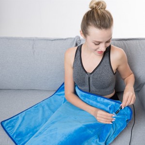 Ηλεκτρική θερμαινόμενη κουβέρτα, θερμαινόμενη κουβέρτα ταξιδιού Fleece για αυτοκίνητα, φορτηγά, SUV \\\\