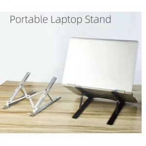 Laptop stand tablet αλουμινίου κράμα αλουμινίου πτυσσόμενο ανελκυστήρα επιφάνεια εργασίας κάθετη οθόνη ψύξης