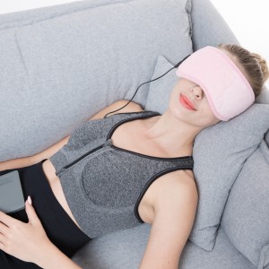 Προσαρμοσμένη μαλακή επιφάνεια Eletric θερμαινόμενη μάσκα ματιών, USB Eye Warmer