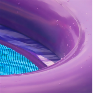 Ζεστό πώλησης νέου φουσκωτή μελιτζάνα καθαρό πλωτήρα, φουσκωτό παιχνίδι νερού για πισίνα, παραλία