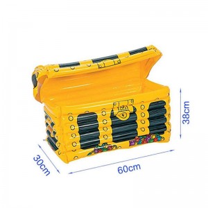 Φουσκωτό θησαυρό θησαυρό ψυγείο Απόκριες θεματικό πάρτι διακόσμηση αξεσουάρ για τα γενέθλια του παιδιού