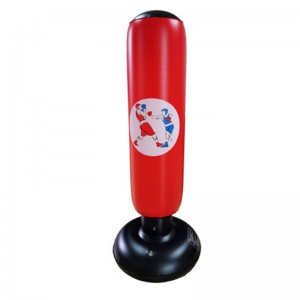 Κατασκευαστές απευθείας πυγμαχία Sandbag, φουσκωτό PVC Vent Boxing Στήλη παιχνίδι για παιδιά και ενήλικες