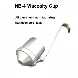 Κύπελλο ιξώδους από ανοξείδωτο χάλυβα Εργαστήριο Βισκομέτρου εργαστηρίου Εκτύπωση μελάνης μελάνι Ιξώδους Δοκιμή δοκιμών