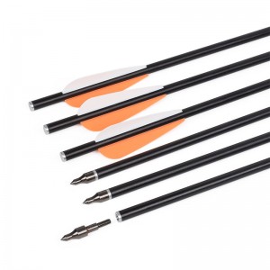Elongarrow 16inches 6 * 8mm Τοξοβολία Fiberglass Crossbow βέλη βόλτες