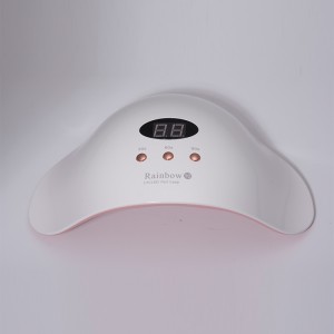 Κρυμμένο άγγιγμα κομψής θεά λάμπα νυχιών Rainbow10