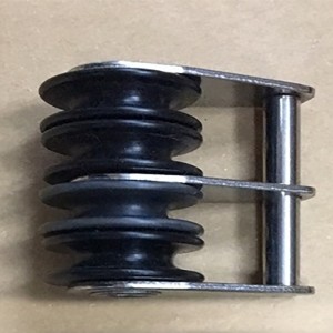 Θαλάσσιες τροχαλίες από ανοξείδωτο χάλυβα για το σκάφος