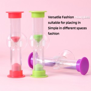 Εργοστάσιο καυτή πώληση πολύχρωμο μίνι 135 λεπτά πλαστικό χρονοδιακόπτη χρονοδιακόπτη κλεψύδρα