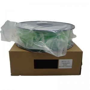 Pinrui 3D εκτυπωτής 1,75mmpetg μαύρο χρώμα νήματος για 3D εκτυπωτή