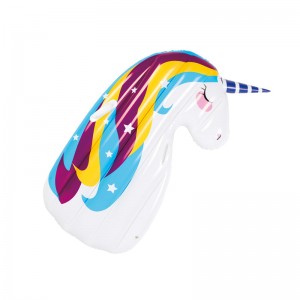 PVC Custom Made Flatable Cartoon Unicorn Pool Floats