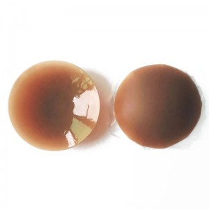 Ανθεκτικό στρογγυλό σχήμα συγκολλητικό κάλυμμα σιλικόνης σουτιέν