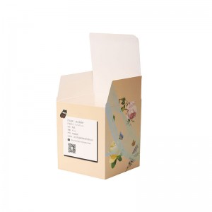 Κάνοντας λογότυπα αρωματικά κεριά, δημιουργικά δώρα, κουτιά δώρων διακοπών, λευκό χαρτόνι, χαρτοκιβώτιο συσκευασίας μονής πόρπης