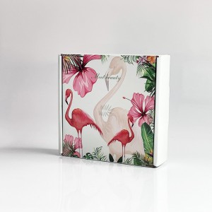 Spot Color Aircraft Box ίντσα πουκάμισο ρούχα χαρτοκιβώτιο μπλουζάκι ρούχα κουτί συσκευασίας κυματοειδούς αεροσκάφους ρούχα Έγχρωμη εκτύ...