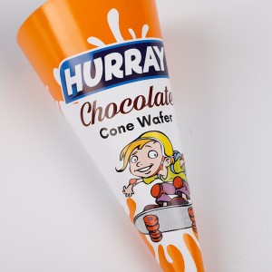 Τροφίμων παγωτό παγωτό παγωτό παγωτό κώνος κώνος συσκευασία χαρτιού και εκτύπωσης κατασκευαστές κατ \'απαίτηση σχεδιασμός και π...