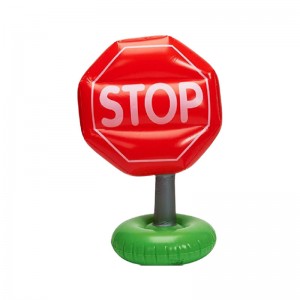 Κατασκευαστές Προσαρμοσμένες PVC Φουσκωτά σημάδια κυκλοφορίας που φυσούν οδοφράγματα τριγώνια οδικά σημάδια προειδοποιητικά ση...