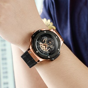 Daniel Gormantop Brand Luxury Sport Watch Men Man Militer Watches Blue Rubber Strap Automatic Waterproof Watches RM2204