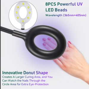 M&r 102a ασύρματο λάμπα νυχιών LED&16w φθορίζουσα λάμπα